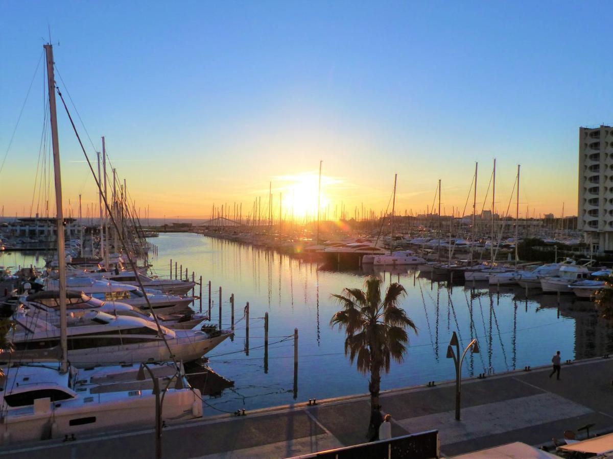 Classe 3 Etoiles - Magnifique Vue Sur Le Port - Wifi Et Clim La Grande Motte Ngoại thất bức ảnh