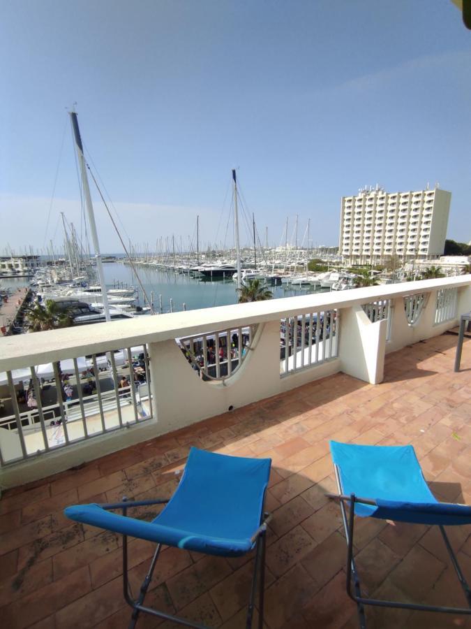 Classe 3 Etoiles - Magnifique Vue Sur Le Port - Wifi Et Clim La Grande Motte Ngoại thất bức ảnh